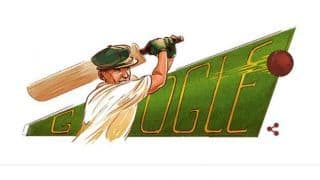 क्रिकेट के 'डॉन' ब्रैडमैन को गूगल के डूडल का सलाम